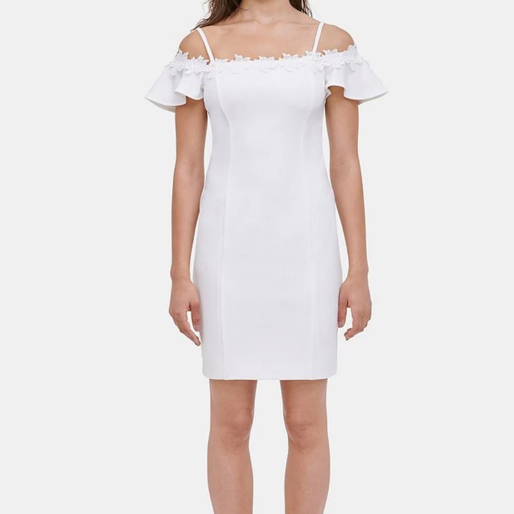 Off-The-Shoulder Spaghetti Strap Cold Shoulder Ca… - image 1